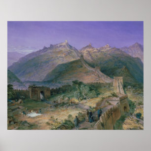 Affiches La Grande Muraille de la Chine, 1886 (la semaine)
