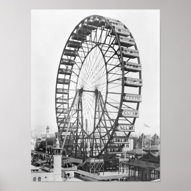 Affiches La grande roue de la Columbie mondiale (Devant)