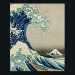 Affiches La Grande Vague au large de Kanagawa<br><div class="desc">Le Grand Wave off de Kanagawa. The Great Wave Off Kanagawa (神 奈 de 川 Kanagawa-oki nami ?, In the Well of a wave off Kanagawa/"Under the Wave off Kanagawa"), donc known as The Great Wave or simply The Wave, is a woodblock by the Japonais anese ukiyo-e artist hokusai. Voir...</div>