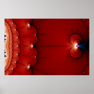 Affiches La gravité jaillit fractale