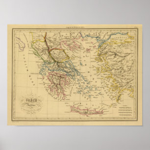 Affiches La Grèce antique au début de l'ère chrétienne