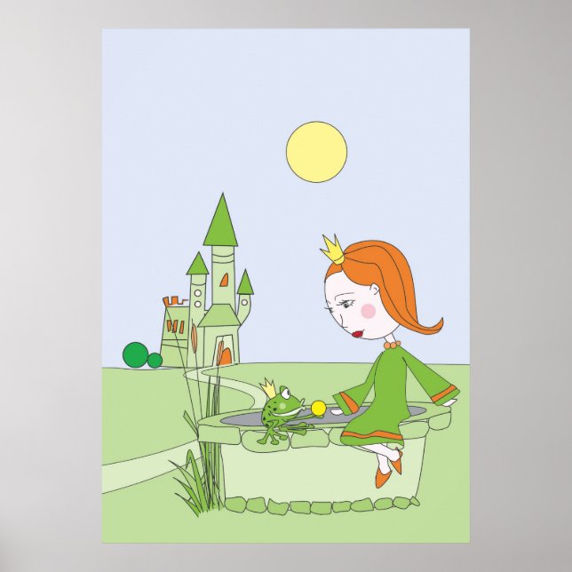 Affiches la grenouille (Devant)