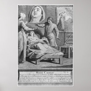 Affiches La guérison miraculeuse d'une femme aveugle