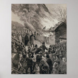 Affiches La guerre de loyer en Irlande