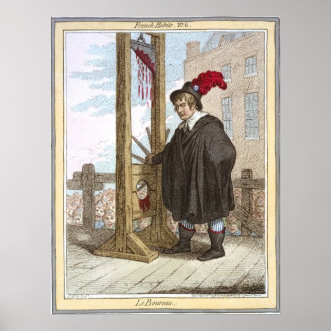 Affiches La Guillotine (Devant)