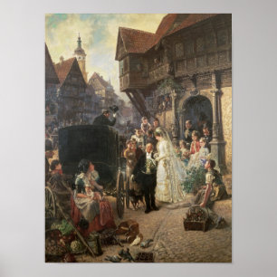 Affiches La jeune mariée, 19ème siècle