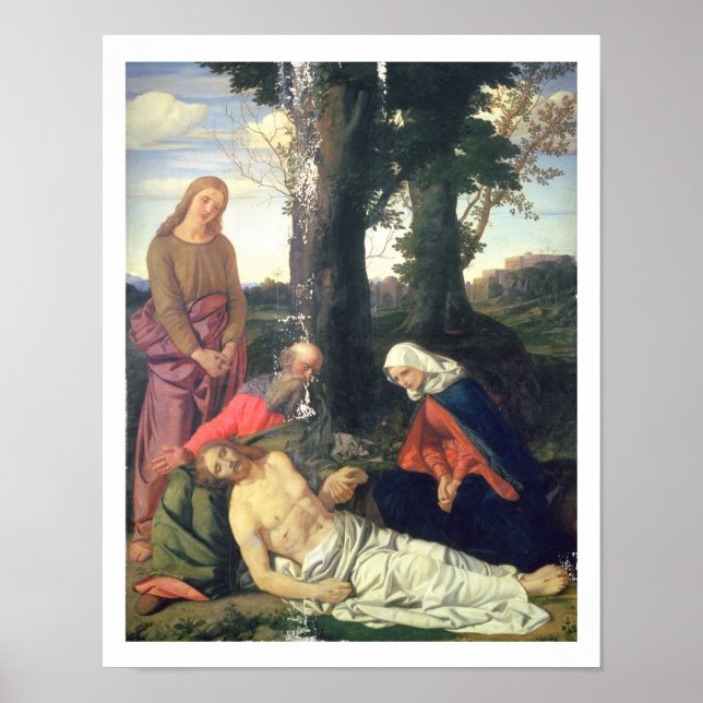 Affiches La lamentation du Christ mort (Devant)