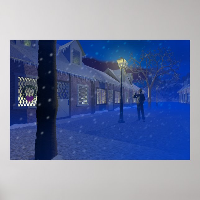 Affiches La lampadaire (Devant)