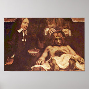 Affiches La leçon d'anatomie de Dr. Joan Deyman. Par