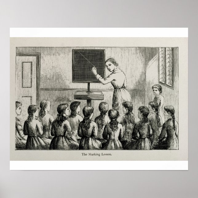 Affiches 'La leçon de marquage', illustration tirée de 'Un  (Devant)