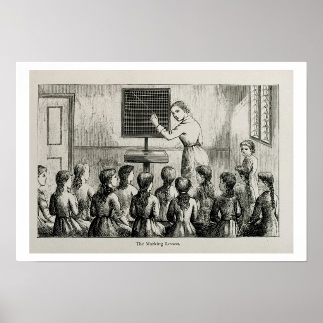 Affiches 'La leçon de marquage', illustration tirée de 'Un  (Devant)