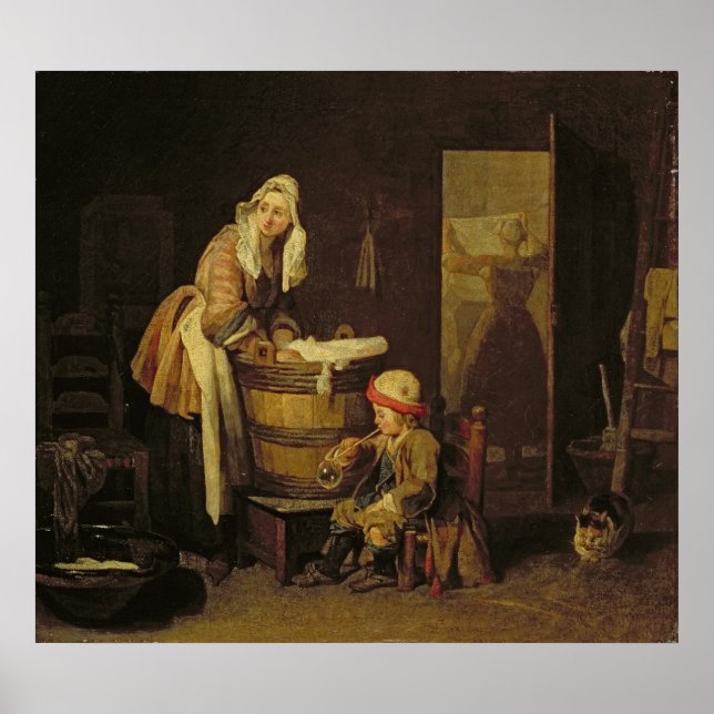 Affiches La lessive (Devant)