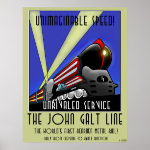 Affiches La ligne de John Galt