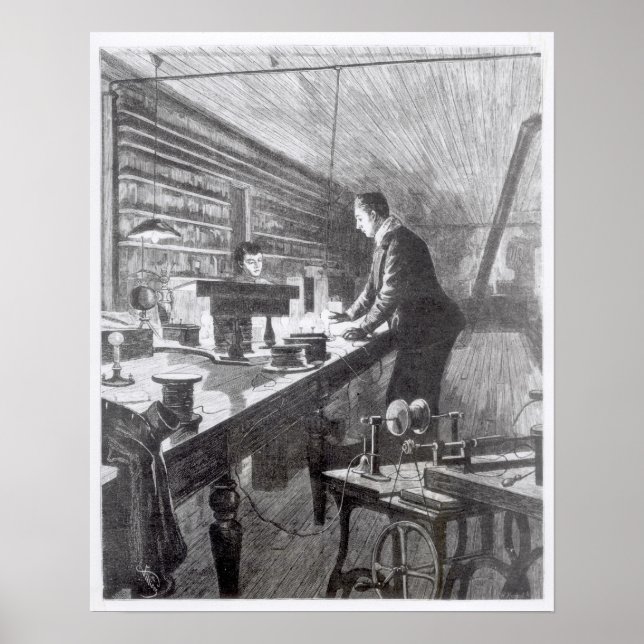 Affiches La lumière électrique (Devant)