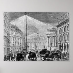 Affiches La Lumière électrique à la Maison de Maisons