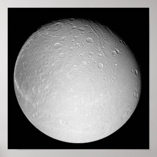 Affiches La lune de Saturne Dione