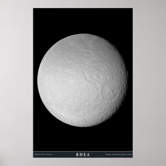Affiches La Lune de Saturne Rhea