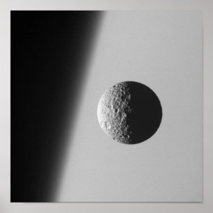 Affiches La lune Mimas de Saturn