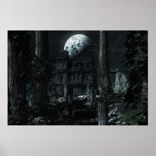 Affiches La Maison abandonnée
