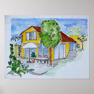 Affiches La maison de Thomas Marseille, France