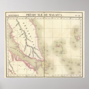 Affiches La Malaisie Océanie aucuns 12