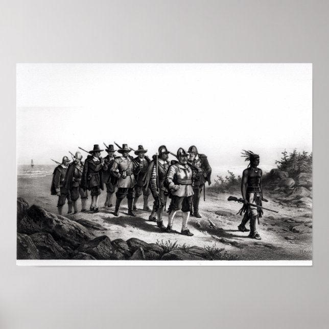 Affiches La marche de Miles Standish (Devant)