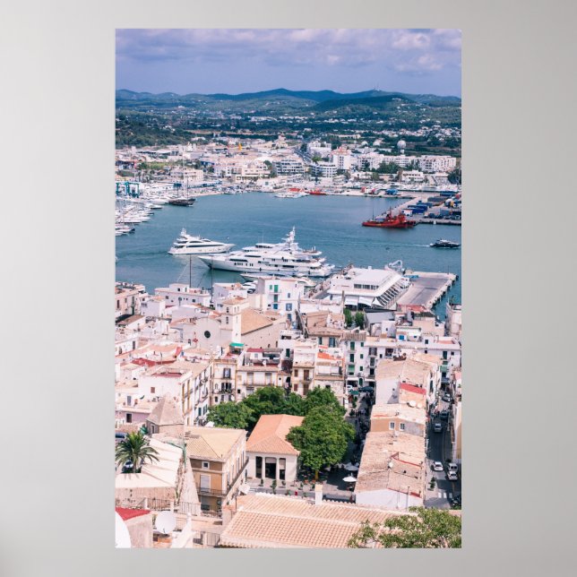 Affiches La marina d'Ibiza (Devant)
