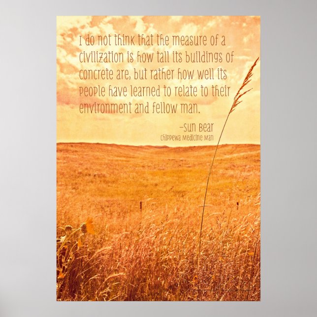 Affiches La mesure d'une civilisation (Devant)