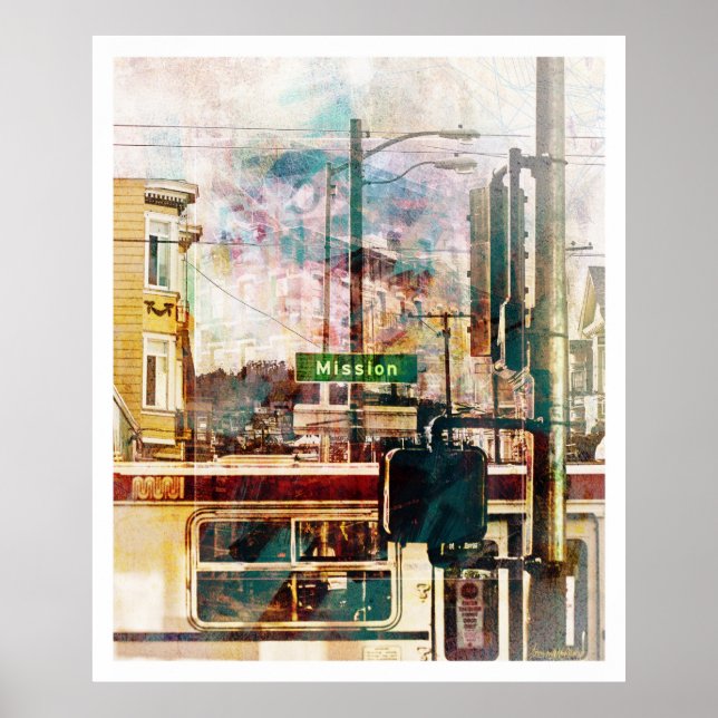 Affiches La Mission alias Vibe de District de San Francisco (Devant)