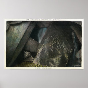 Affiches La moitié cachée tombe vue de jugement Hall de