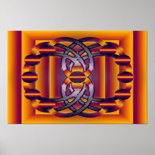 Affiches la molécule brillante