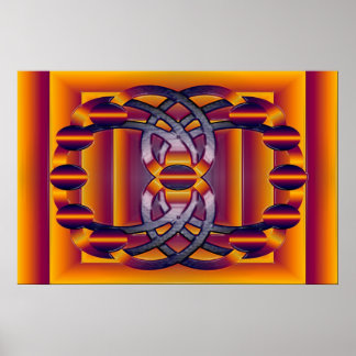 Affiches la molécule brillante