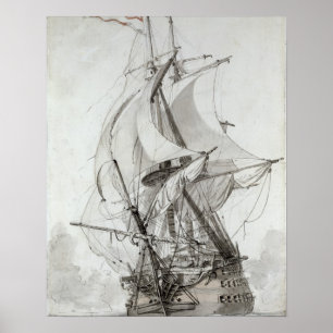 Affiches La Montagne, c.1794 (avec stylo et encre)