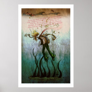 Affiches La "mort copie de Shelley"