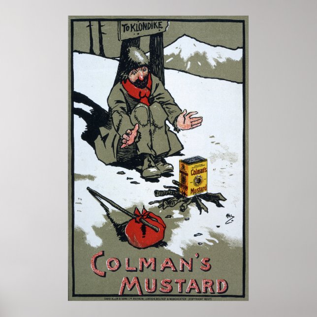 Affiches La moutarde de Colman, 1900 (Devant)
