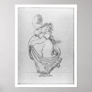 Affiches La Muse de la danse, plat VI d'une escroquerie de
