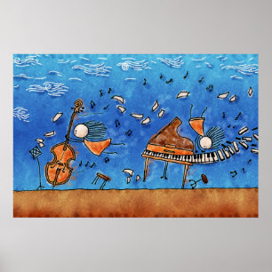 Affiches La musique est puissance