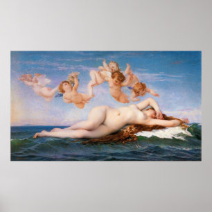 Affiches La naissance de Vénus par Alexandre Cabanel de 186