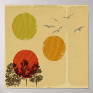 Affiches La nature à Retro
