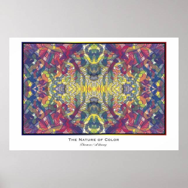 Affiches La nature de la couleur (Devant)