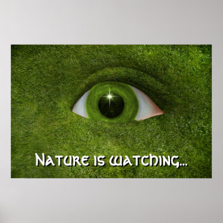 Affiches La nature regarde...