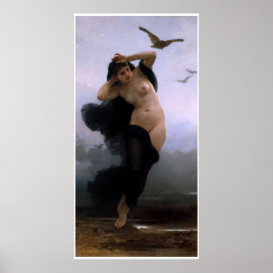 Affiches La Nuit William-Adolphe Bouguereau