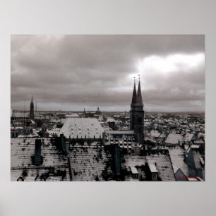 Affiches La Nuremberg-Allemagne