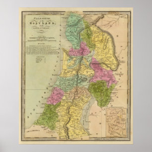 Affiches La Palestine, ou la Terre Sainte