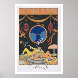 Affiches La Paresse, 1924 (copie de pochoir)