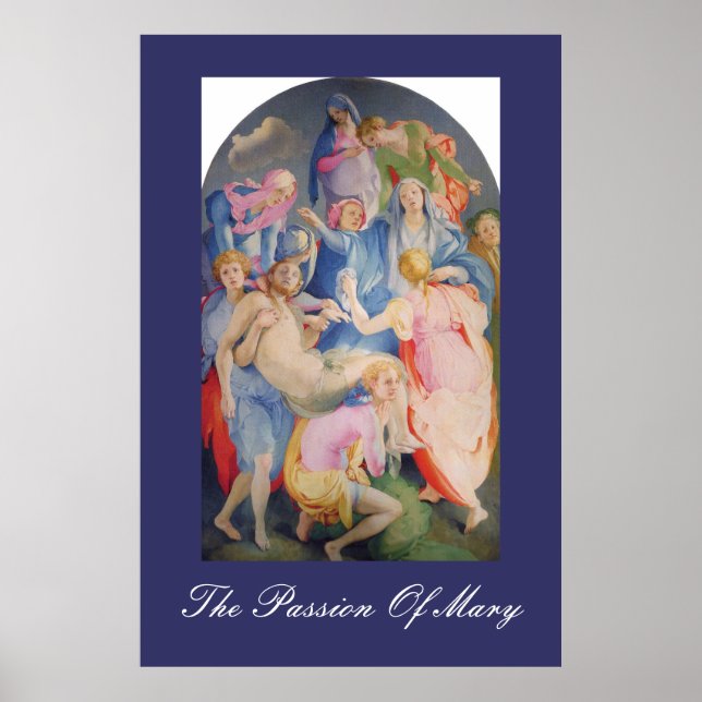 AFFICHES LA PASSION DE MARIE (Devant)