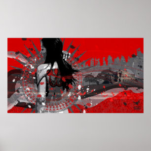 Affiches La passion du ROUGE