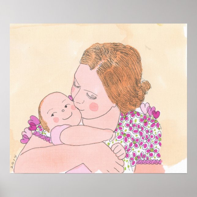Affiches La petite fille de maman (Devant)