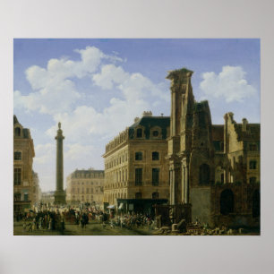 Affiches La Place Vendome, 1808