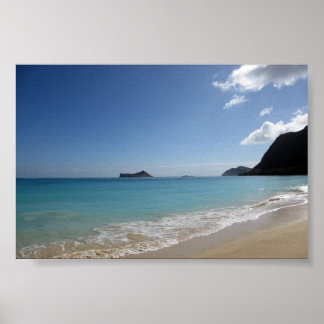 Affiches La plage de Waimanalo